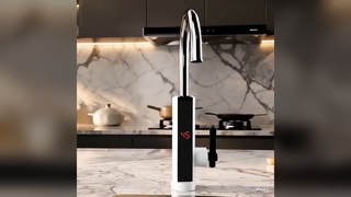 صنبور الماء الساخن الفوري LED لعرض درجة الحرارة Kitchen Tech